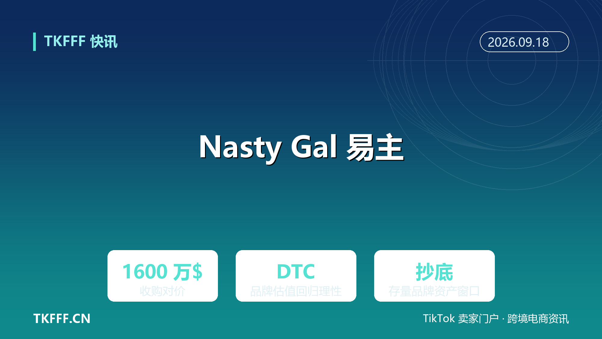 Allbirds 母公司 1600 万美元收购 Nasty Gal：潮牌 IP 整合加速，小众品牌资产进入抄底窗口