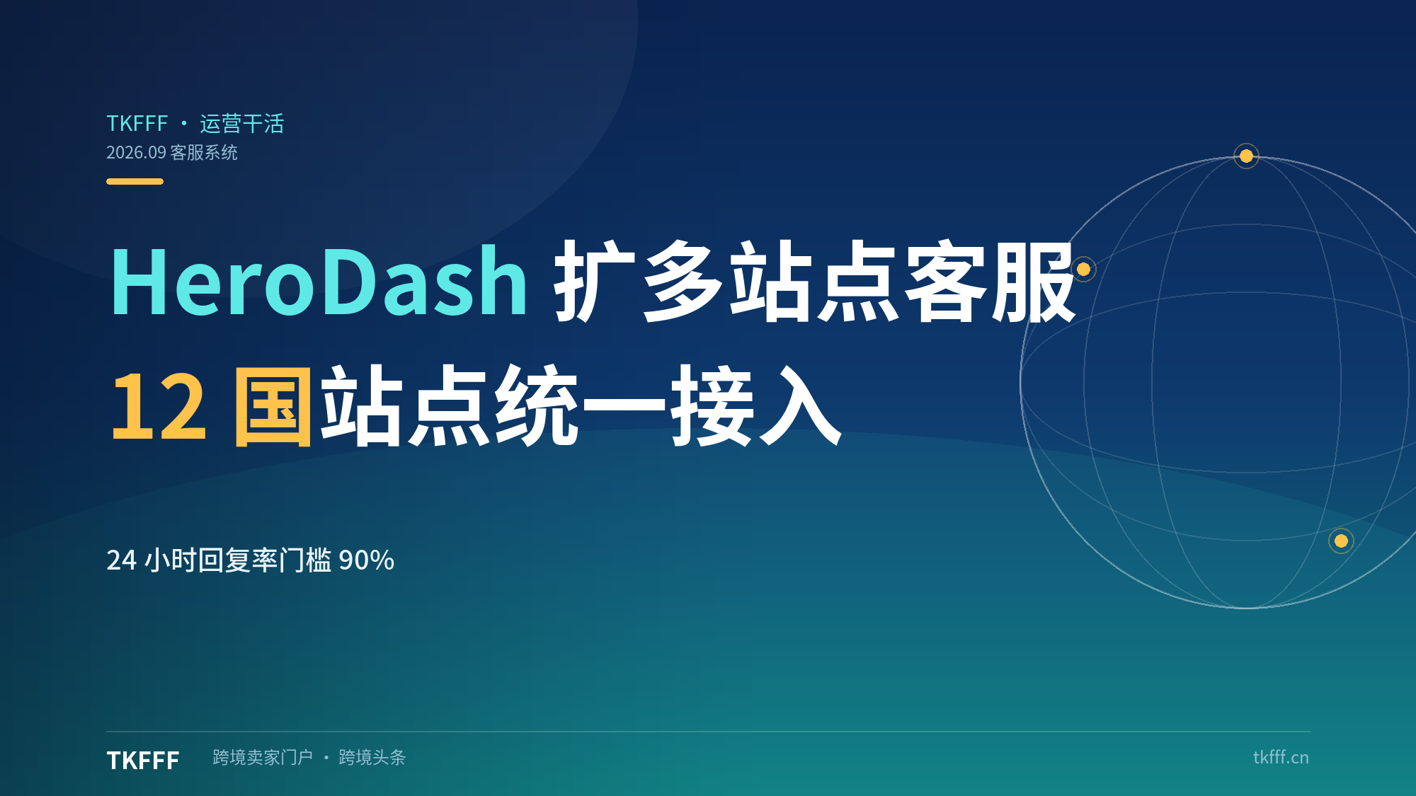 HeroDash扩展TikTok Shop多站点客服：12国站点统一接入，24小时回复率门槛90%