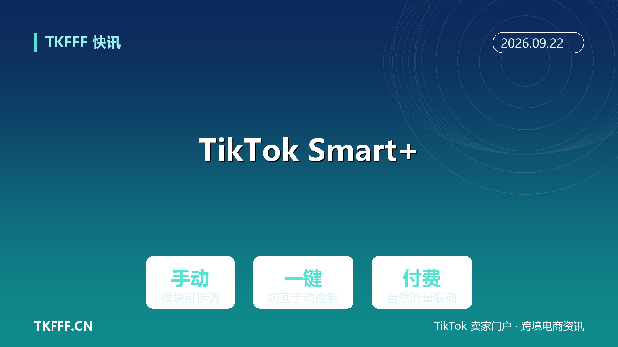 TikTok 新版 Smart+ 解除全自动托管：受众预算素材可手动拆调，一键切回手动