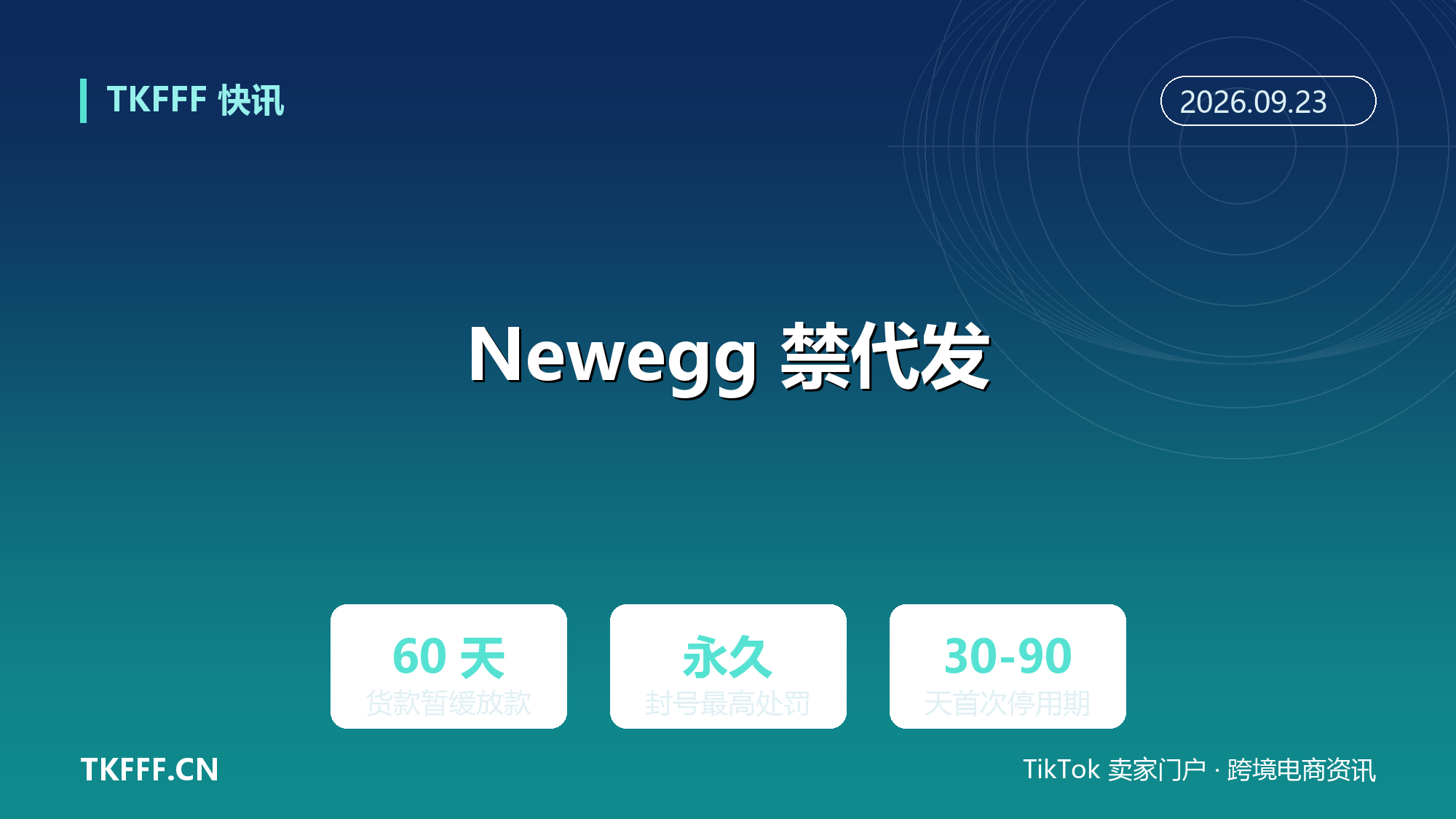 Newegg 严打第三方代发：违规最高永久封号、货款暂缓 60 天，铺货模式再收紧