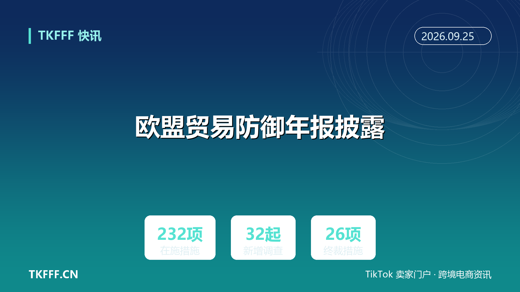 欧盟贸易防御年报披露：在施措施达 232 项、新增调查 32 起，化工钢铁仍是重点