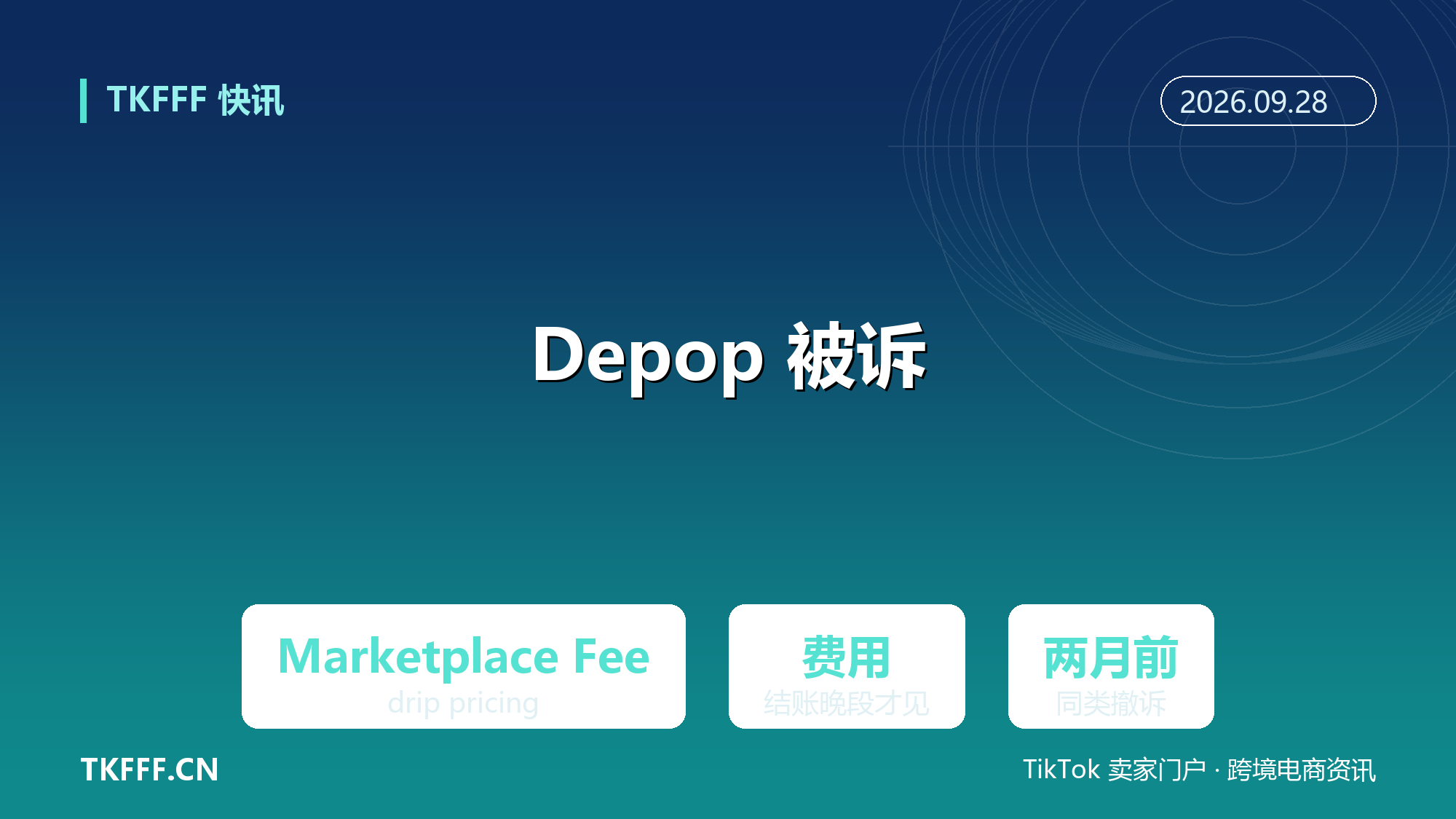 Depop 再遭集体诉讼：Marketplace Fee 被指迟出价披露，同类官司两月前刚撤诉
