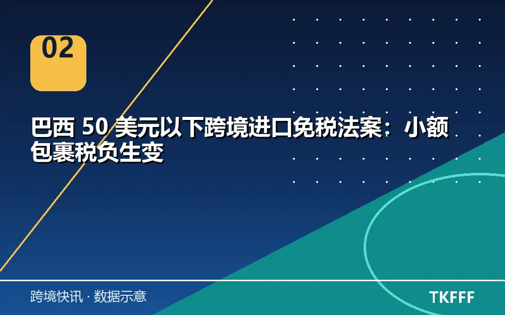 巴西小包免税
