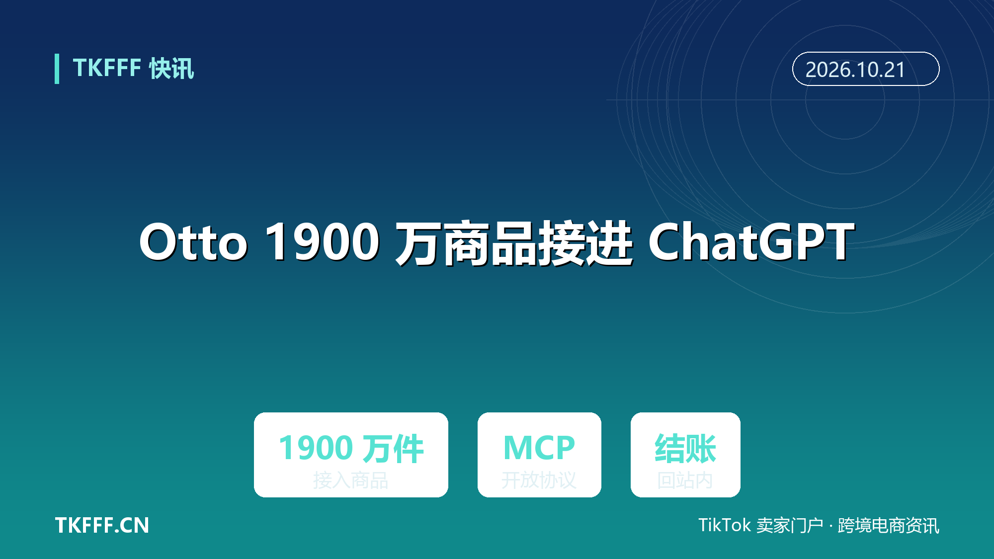 Otto 把 1900 万件商品接进 ChatGPT：咨询在站外，结账仍回自己站内